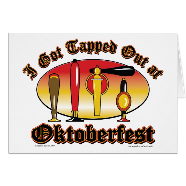 Tappers de bière Oktoberfest (Devant horizontal)