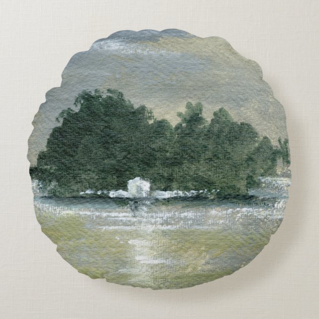 Taprabane  2 round pillow (Front)