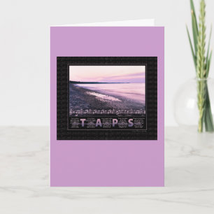 Taps Memorial Card