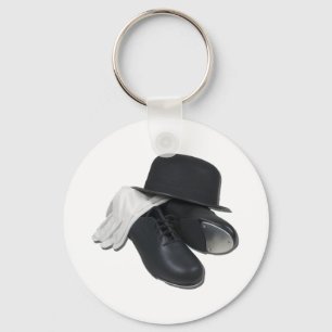 TapShoesBowlerGloves012511 Keychain