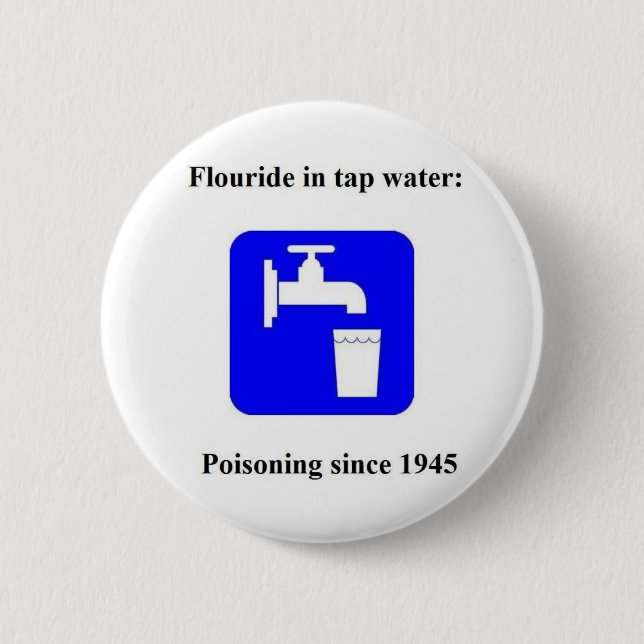 Tapwater 1945 2 inch round button (Front)