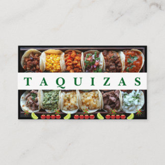 Taquizas. Business Card