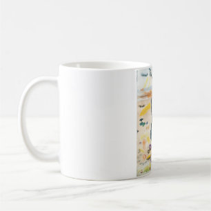 Tar & Pop-Tops Abstract Jeff Hankamer Artjunkhaus Coffee Mug