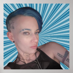 Tara Blue Poster