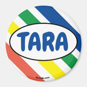 TARA fun large colours magnet