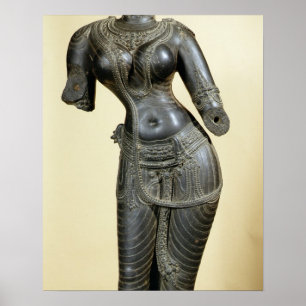 Tara, Nalanda, Bihar, Pala dynasty (stone) Poster