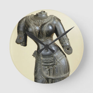 Tara, Nalanda, Bihar, Pala dynasty (stone) Round Clock