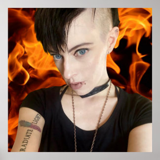 Tara Shannon Fire Poster