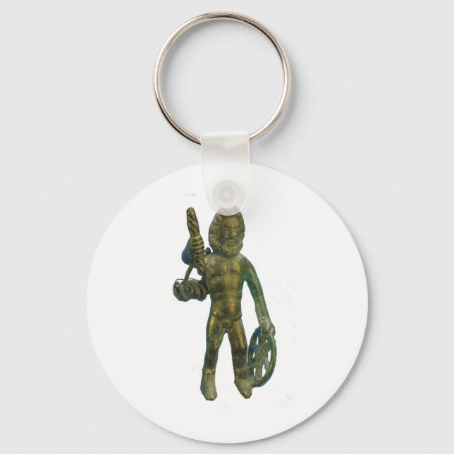 Taranis--Celtic god of thunder Keychain (Front)
