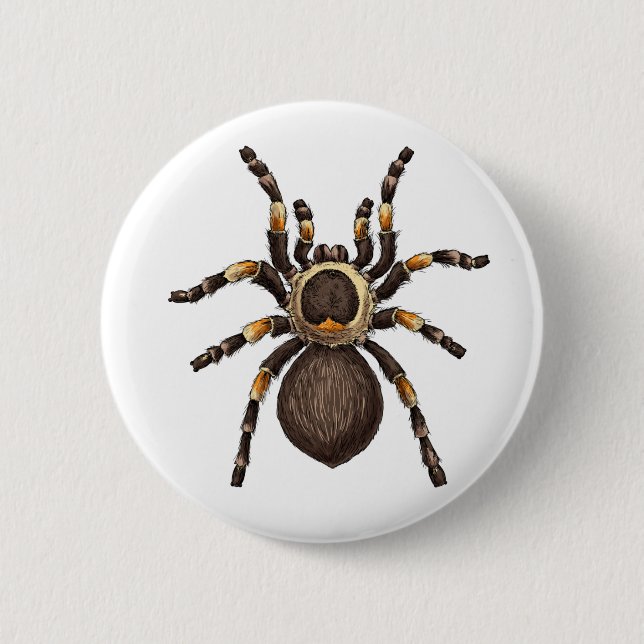 Tarantula 2 Inch Round Button (Front)