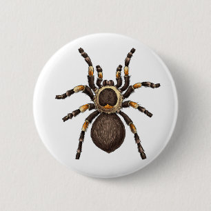 Tarantula 2 Inch Round Button