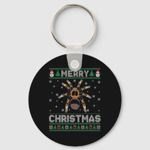 Tarantula Animal Men Women Kids Ugly Christmas Swe Keychain
