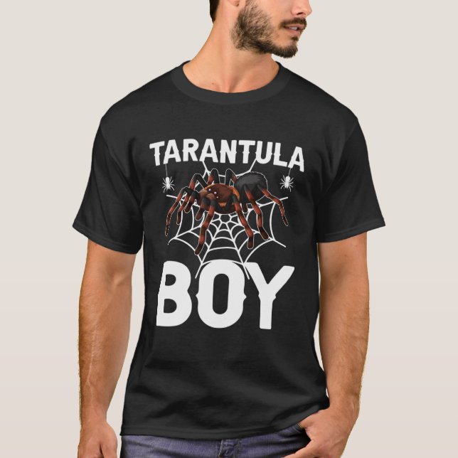 Tarantula Boy Tarantula Owner Tarantula T-Shirt (Front)