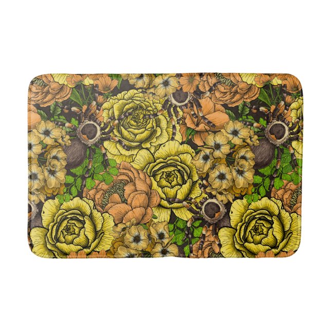 Tarantula garden 1 bath mat (Front)