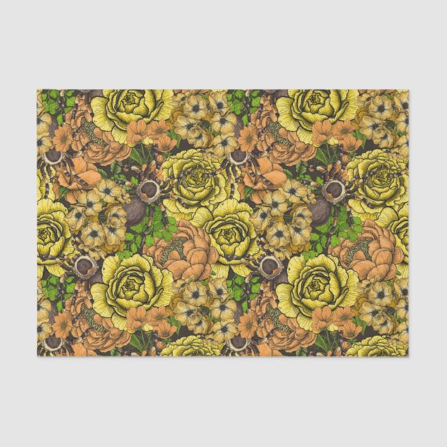 Tarantula garden 1 tissue paper (Front)