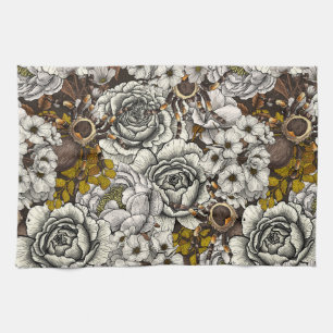 Tarantula garden 2 kitchen towel