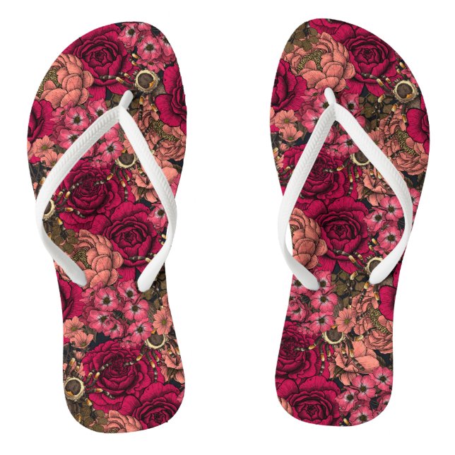 Tarantula garden 4 flip flops (Footbed)