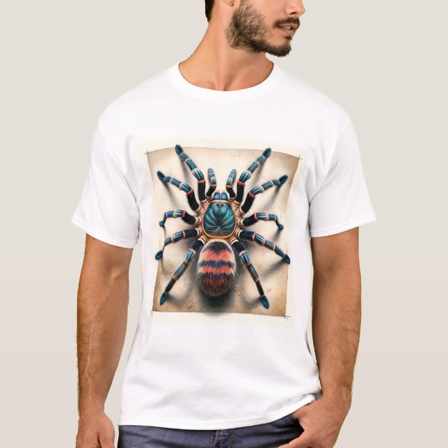 Tarantula Hawk Insect 130624IREF115 - Watercolor T-Shirt (Front)