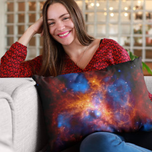 Tarantula Nebula Lumbar Pillow