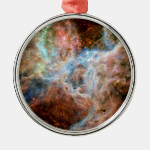 Tarantula Nebula R136 NASA Hubble Space Photo Metal Ornament