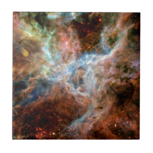 Tarantula Nebula R136 NASA Hubble Space Photo Tile