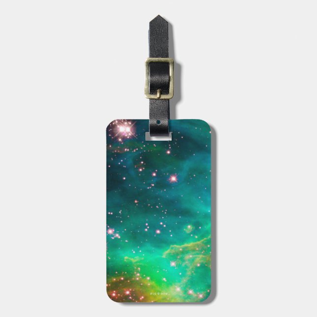 Tarantula Nebula Star Cluster Galaxy Image Luggage Tag (Front Vertical)