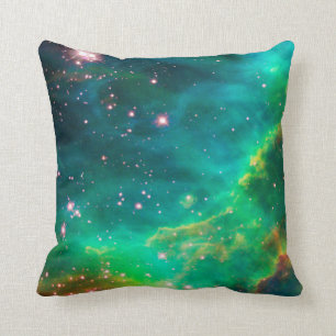 Tarantula Nebula Star Cluster Galaxy Image Throw Pillow