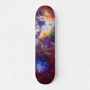 Tarantula Nebula Star Forming Gas Cloud Sculpture Skateboard