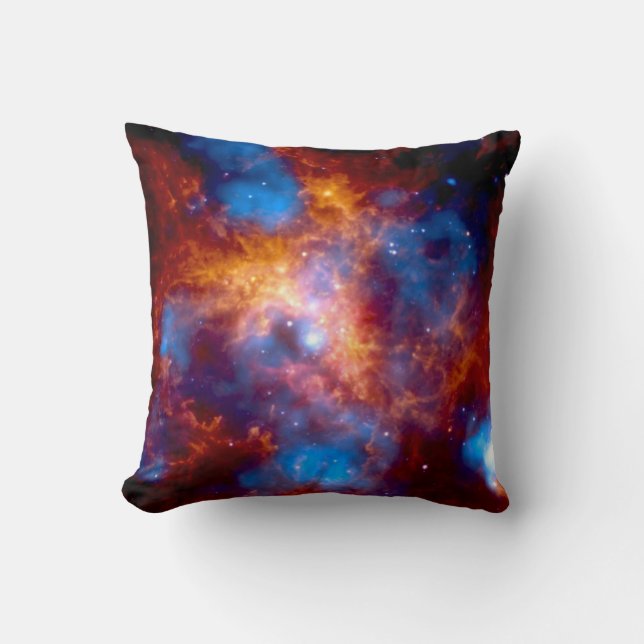 Tarantula Nebula Throw Pillow (Front)