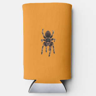 Tarantula orange seltzer can cooler