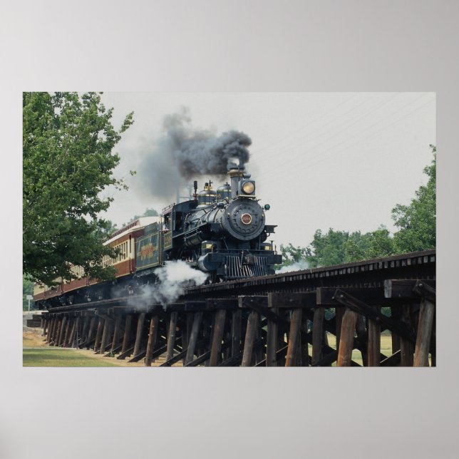 Tarantula Railroad, Fort Worth, Texas, U.S.A. Poster (Front)
