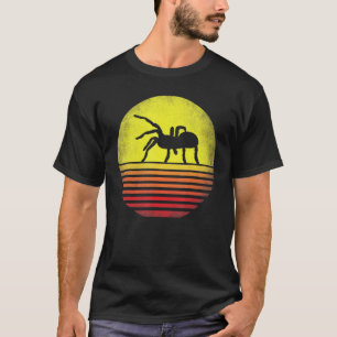 Tarantula Retro Sunset Tarantula Lover T-Shirt