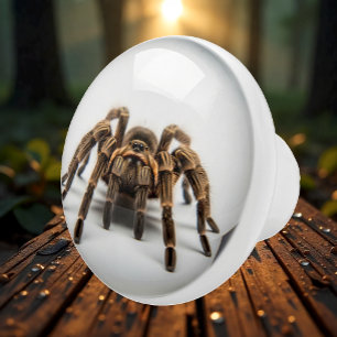 Tarantula Spider Decorative Knob, fun Ceramic Knob