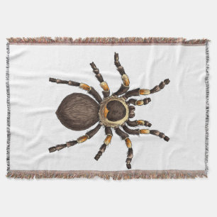 Tarantula Throw Blanket