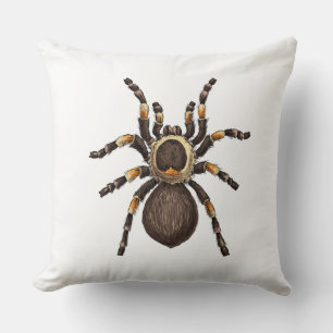 Tarantula Throw Pillow
