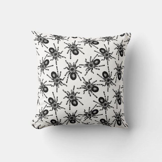 Tarantula Throw Pillow (Front)
