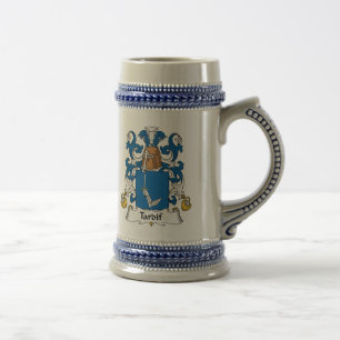 Tardif Family Crest Beer Stein