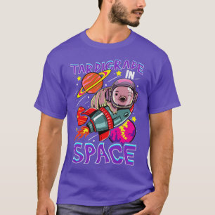 Tardigrade In Space Water Bear Astronaut Space T-Shirt