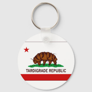 Tardigrade Republic Flag Keychain