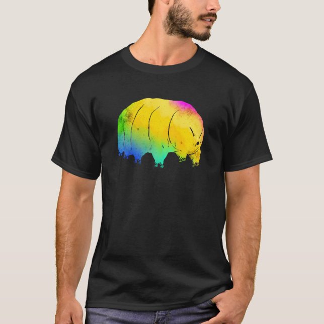 Tardigrade Water Bear Moss Piglet Micro Animal Col T-Shirt (Front)