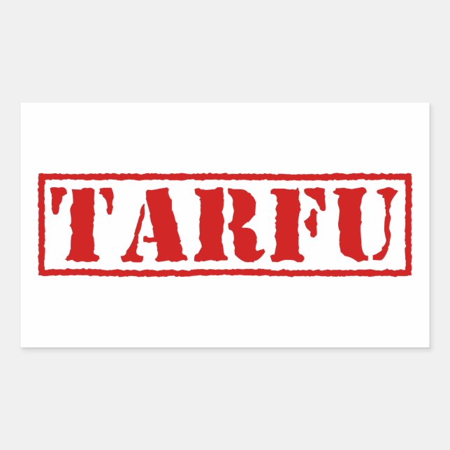 TARFU STICKER (Front)