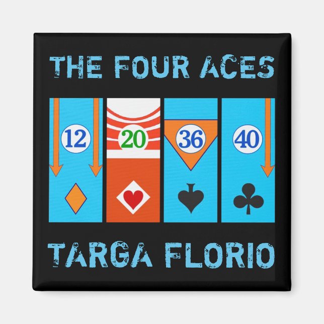 TARGA FLORIO RACE MAGNET (Front)