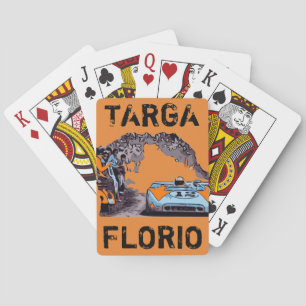 TARGA FLORIO RACE PLAYING CARDS