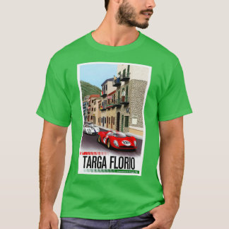 TARGA FLORIO Vintage Grand Prix Auto Print T-Shirt