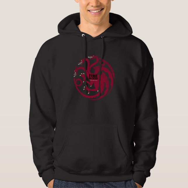 Targaryen Sigil - Fire & Blood Hoodie (Front)