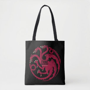 Targaryen Sigil - Fire & Blood Tote Bag