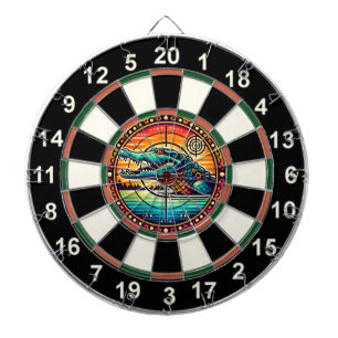 Target Art: Crocodile Lake Focus Dartboard