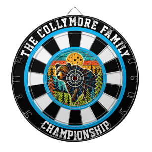 Target Art of Grizzly Bear Dartboard