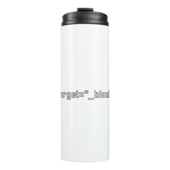 target="_blank" Programmer Thermal Tumbler (Front)