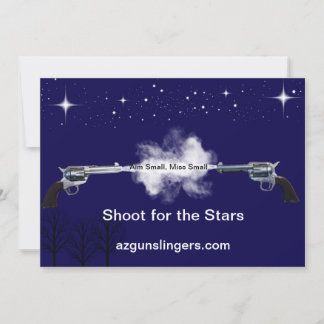 Target Designed for Fast Draw 6 inch target